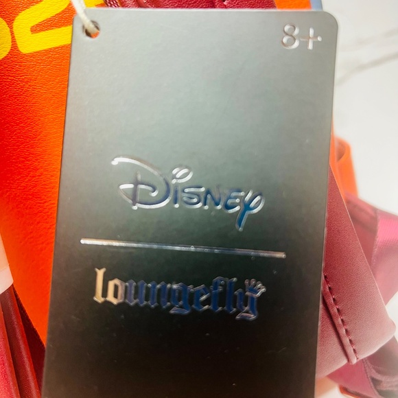 NWT- Loungefly Disney Stitch Experiment Womens 626 Faux Leather Mini BackPack - Picture 8 of 15